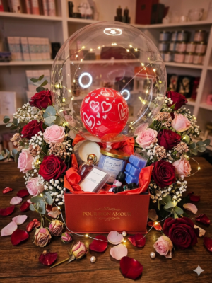 ❤️ Box Cadeau “Pour Mon Amour” – Passion & Élégance